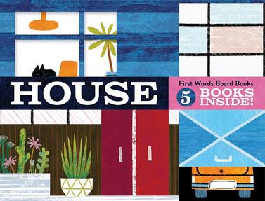 House: First Words Board Books (5 books inside!) | 9781452167039 | SLACK, MICHAEL | Llibreria Sendak