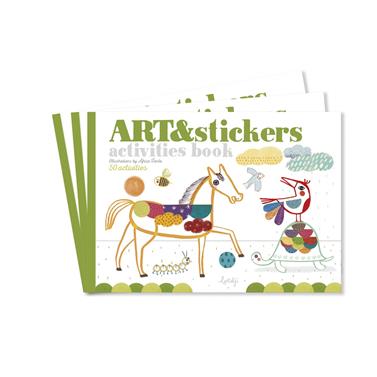 LONDJI Activities book - Art&Stickers | 8436580420716 | Llibreria Sendak