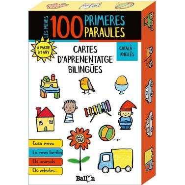 Les meves 100 primeres paraules. Cartes d'aprenentatge bilingües | 9789403220345 | BALLON | Librería Sendak