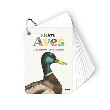 Fíjate: aves | 9788410407633 | Sanjuan Llorens, Anna/Baucells Colomer, Ramon | Llibreria Sendak