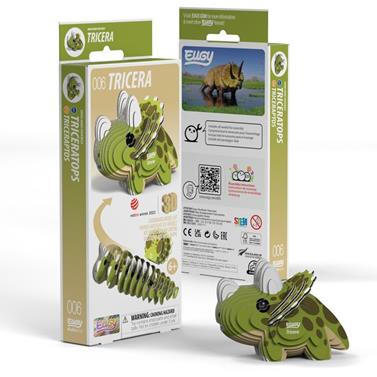 DODOLAND EUGY Triceratops (06) | 9421035150057 | Llibreria Sendak