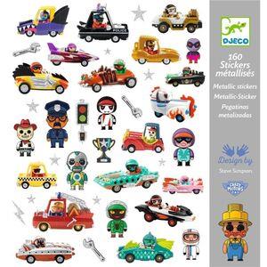 DJECO Pegatinas - El universo de los Crazy Motors | 3070900092877 | Llibreria Sendak