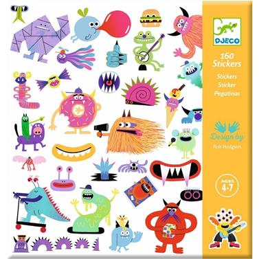 DJECO Pegatinas - Monstruos | 3070900092815 | Llibreria Sendak