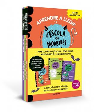 Aprendre a llegir a l'Escola de Monstres - Pack amb els llibres 7, 8 i 9 | 9788410298699 | Rippin, Sally | Llibreria Sendak