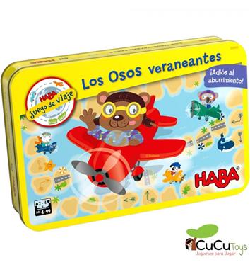 HABA Juego de viaje - Los osos veraneantes | 4010168245331 | Librería Sendak