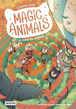 Magic Animals 11. El tesoro del laberinto | 9788408316763 | Isern, Susanna/Dalmau, Carles/López, Nil | Llibreria Sendak