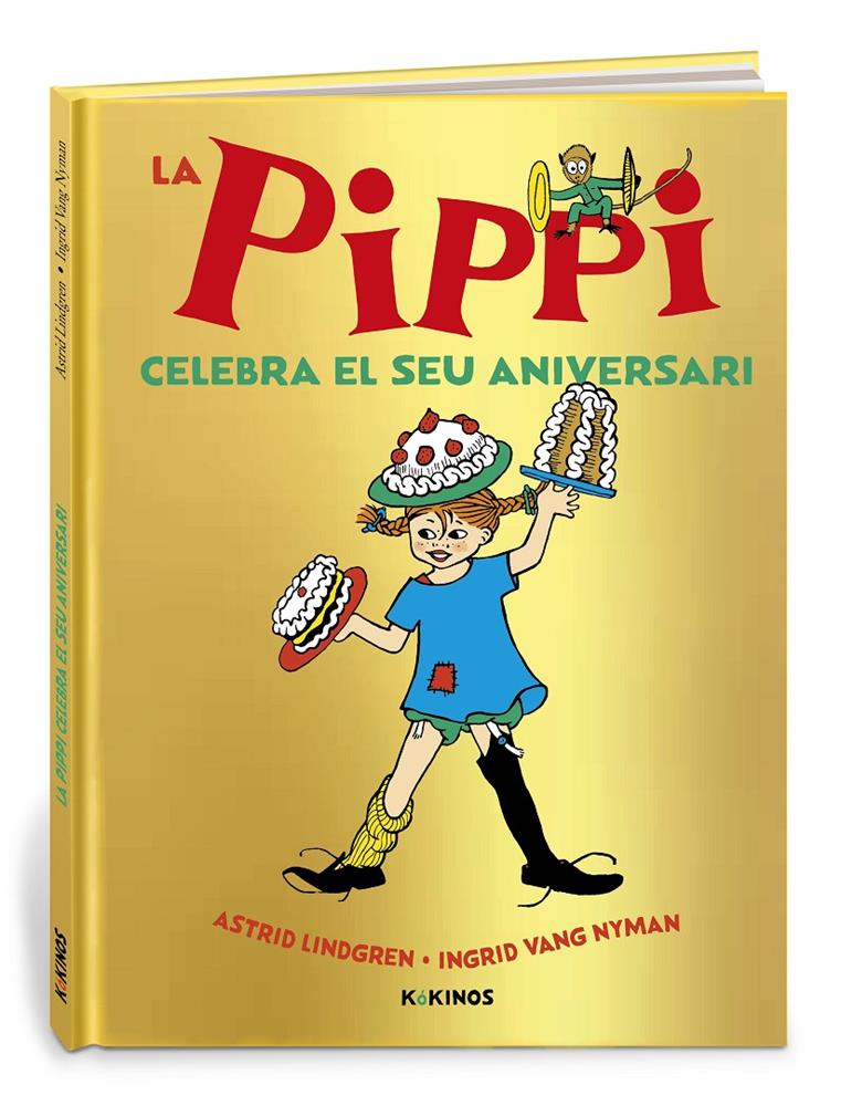 La Pippi celebra el seu aniversari | 9788419475015 | Lindgren, Astrid | Llibreria Sendak