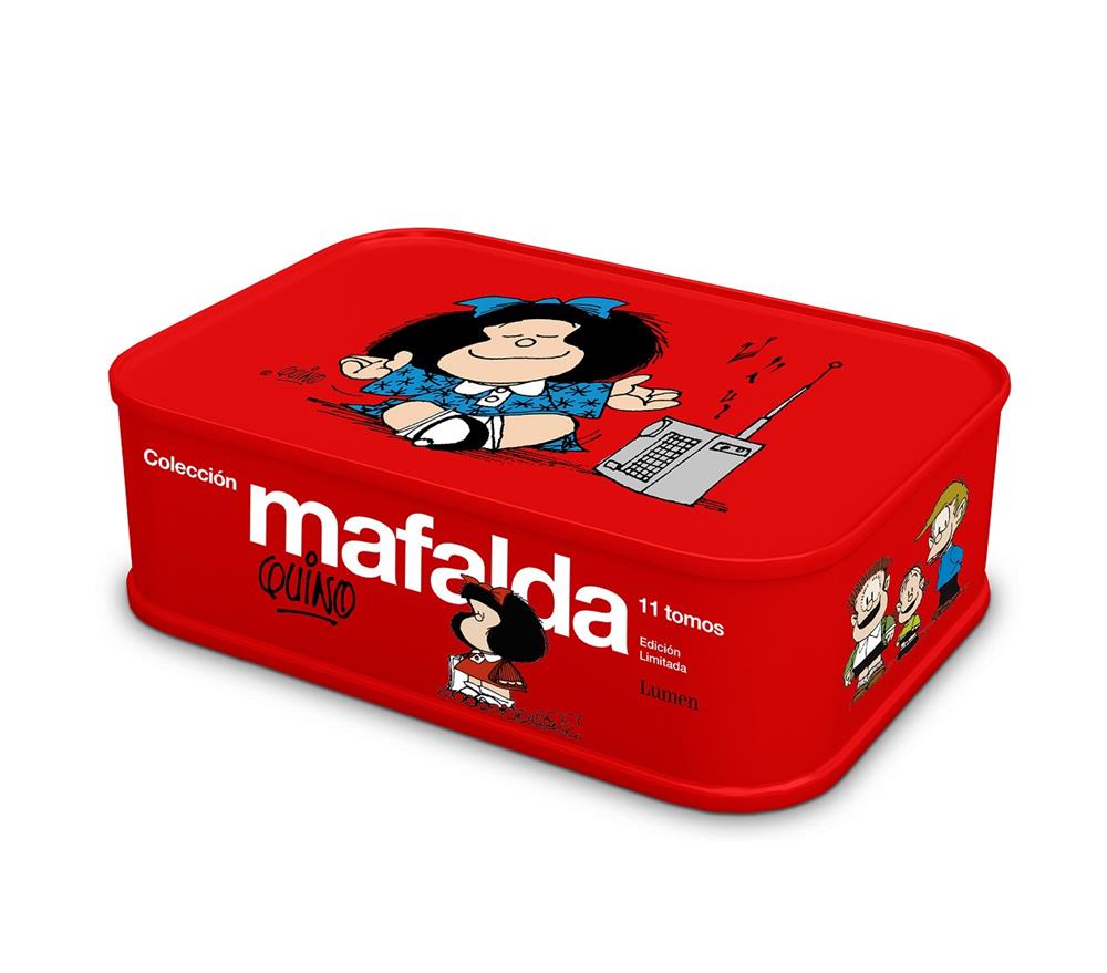 Colección Mafalda: 11 tomos en una lata (edición limitada) | 9788426424297 | Quino, | Llibreria Sendak